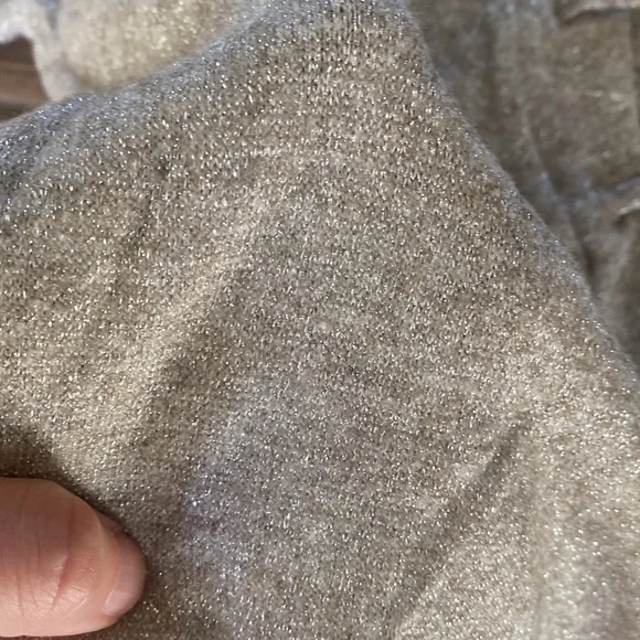 Cherish metallic lace back oversized sweater - Picture 9 of 9